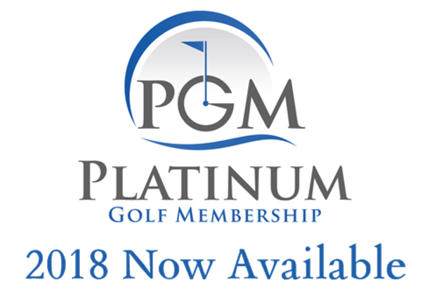 2018 Platinum Golf Membership ™ Now Available
