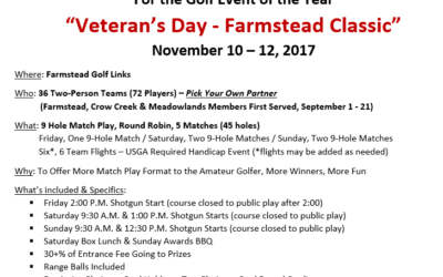 Farmstead – Veteran’s Day Classic