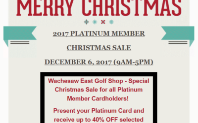 Wachesaw East – Christmas Sale 2017