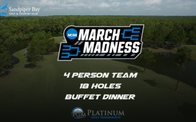 March Madness Shootout 4-person Scramble – Sandpiper Bay