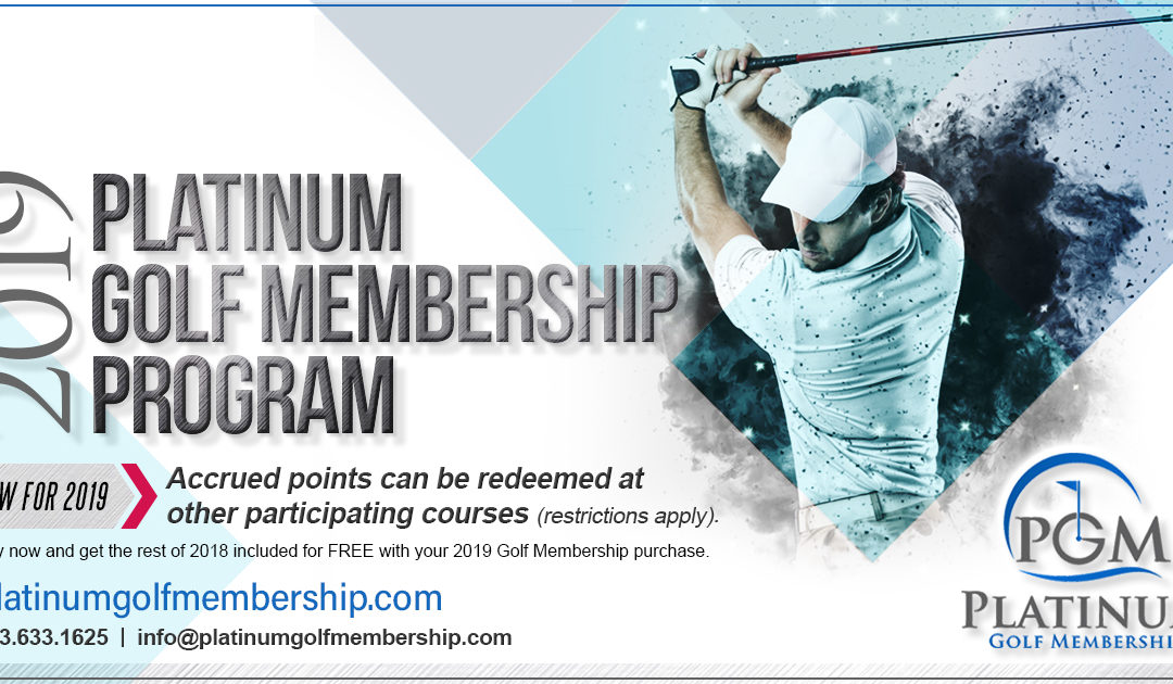 Great News for Platinum Golf Members