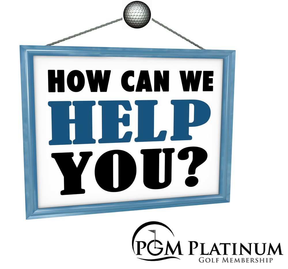 Platinum Golf Membership ™ - Customer Service