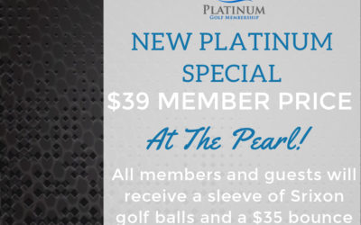 New Platinum Special at The Pearl