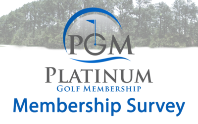 Platinum Golf Membership – SURVEY – 2019/2020