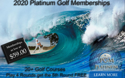 Last Wave of Golfers? (2020 Platinum Golf Membership)