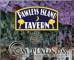 The P.I.T. (Pawleys Island Tavern) welcomes Platinum Golf Members