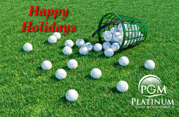 Ready for the Holidays – 2024 Platinum Golf Membership