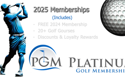 Swing 🏌️ into Excellence with Platinum Golf Membership™ for 2025